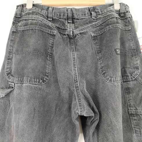 ラングラー Wrangler 80-90S ブラックデニムペインターパンツ メンズ  34/32